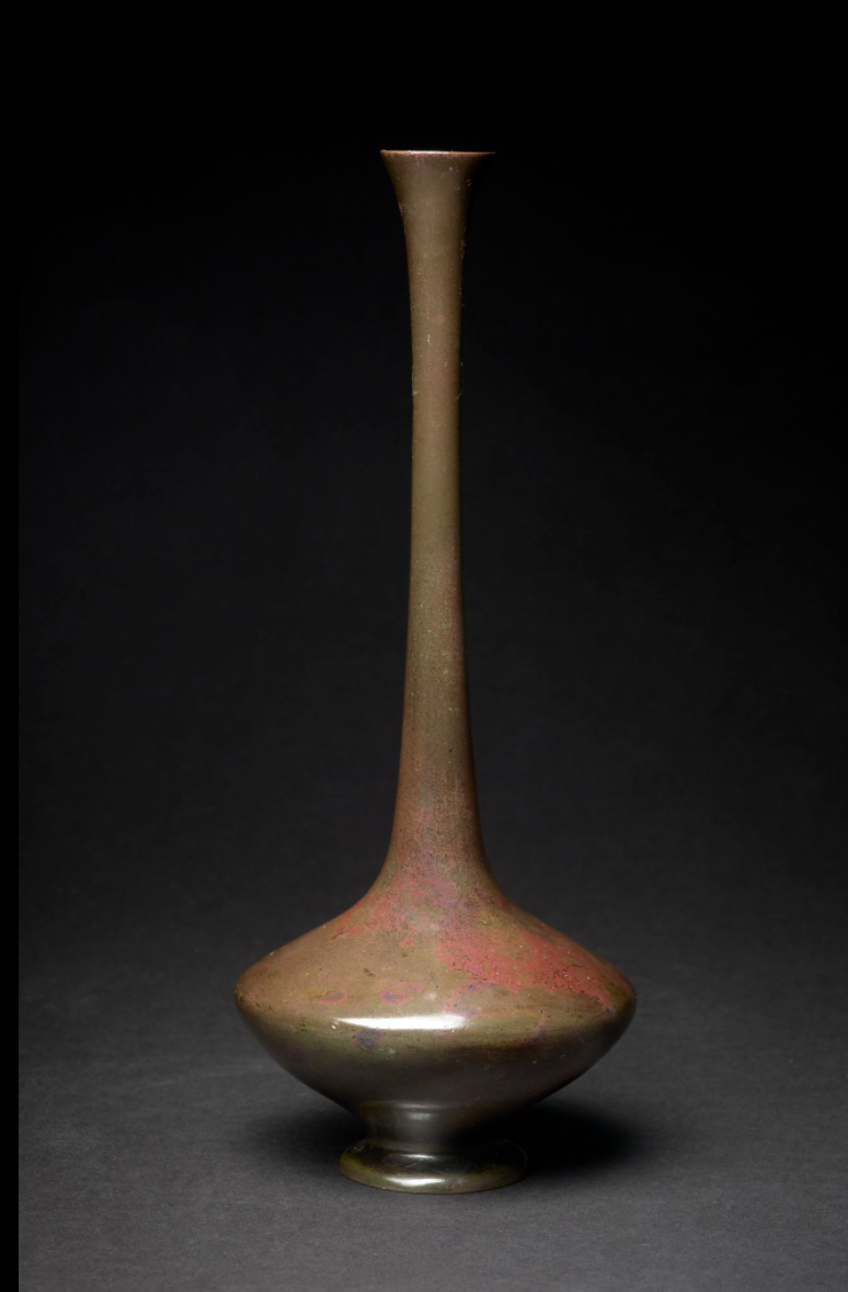Bronze Flower Vase